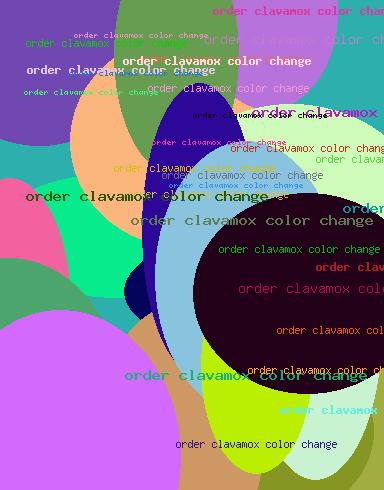 Order clavamox color change
